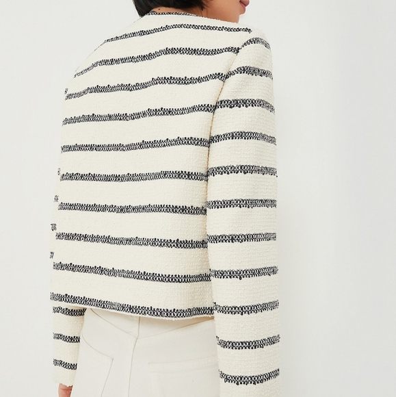 Tuckernuck Navy Stripe Marais Jacket - Picture 3 of 5